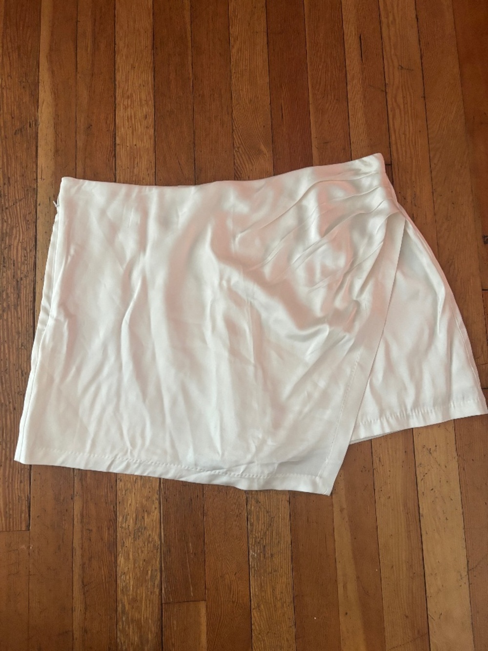 NWT Abercrombie Satin Wrap Skort XL